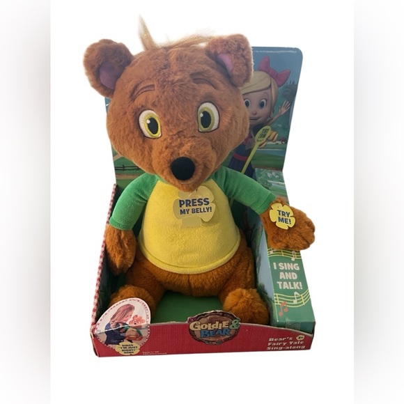 Goldie and Bear singing and talking plush bear - Picture 1 of 4
